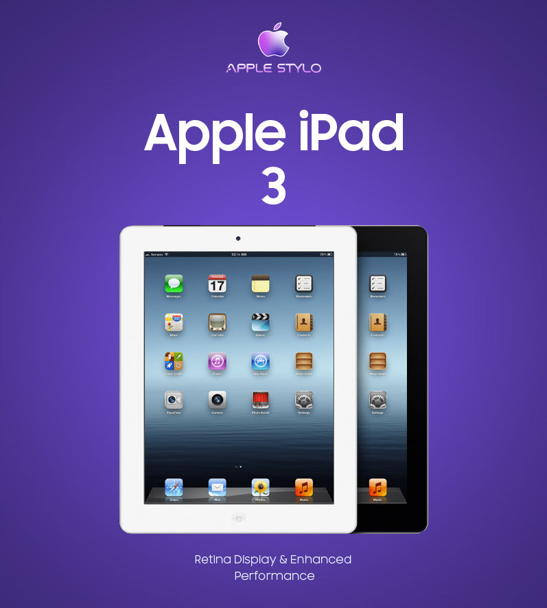 Apple iPad 3 – Retina Display & Enhanced Performance